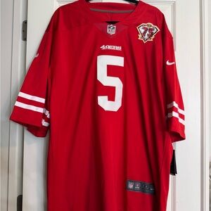 NFL Red Onfield Jersey by Nike